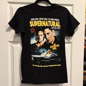 Supernatural Black Graphic Tee
